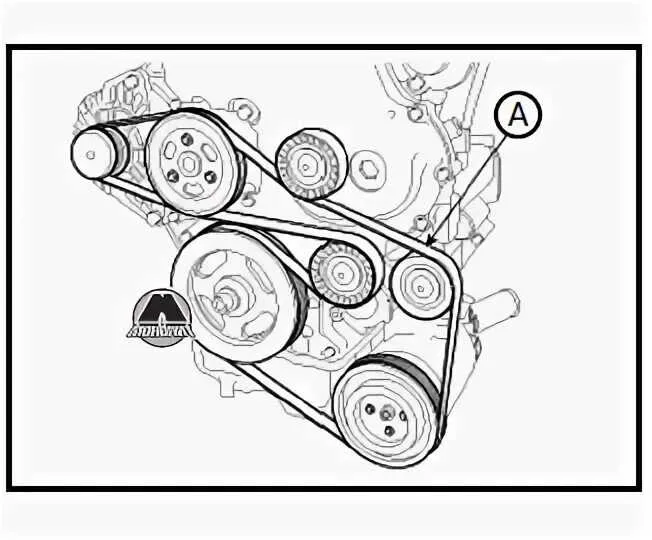 2015 kia soul belt diagram