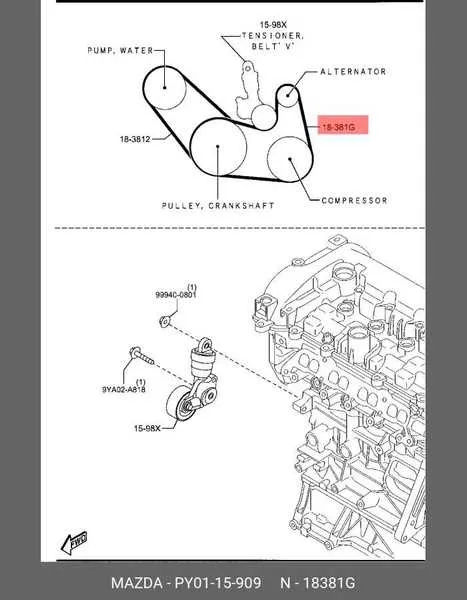 2012 mazda 6 belt diagram