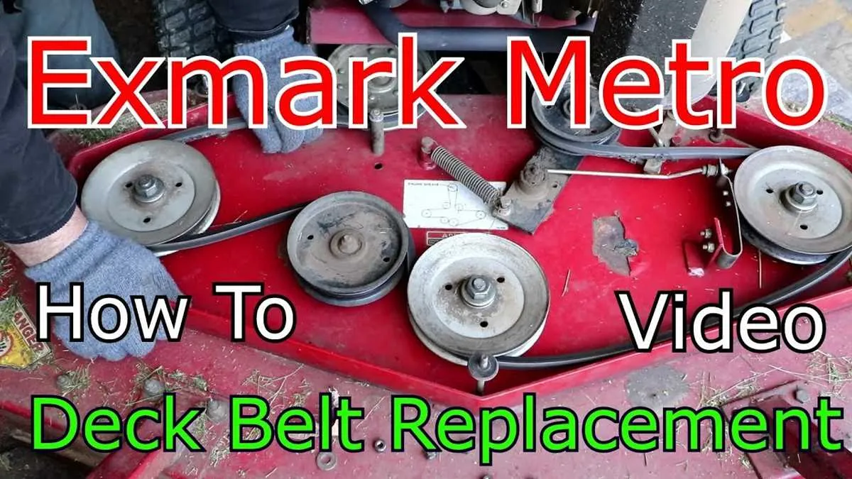 exmark commercial 30 belt diagram