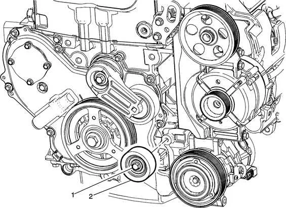 gm 6.2 belt diagram