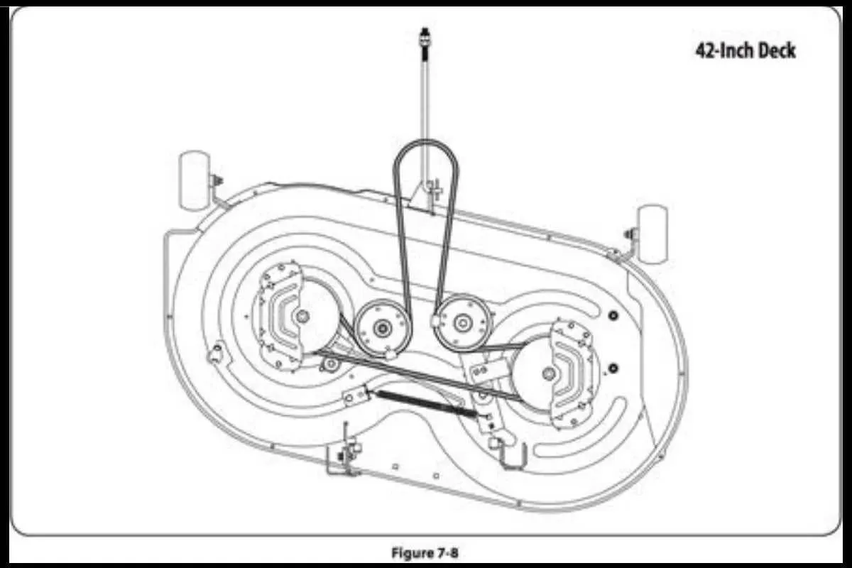 grasshopper 61 inch deck belt diagram