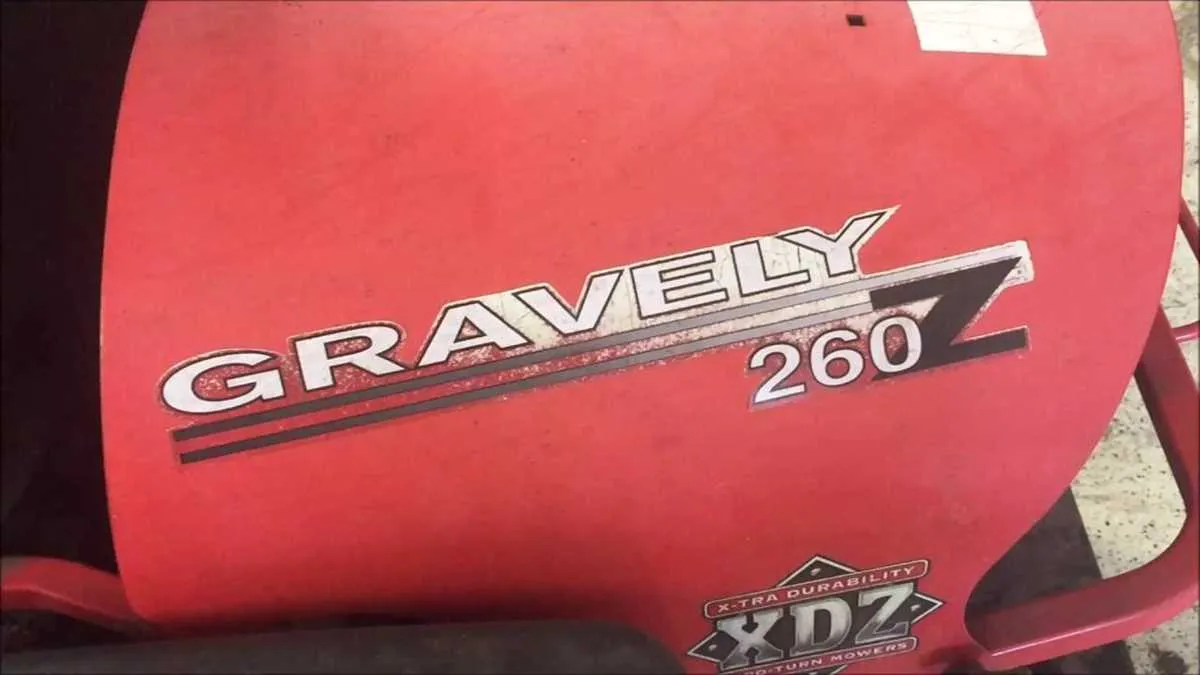 gravely 260z drive belt diagram