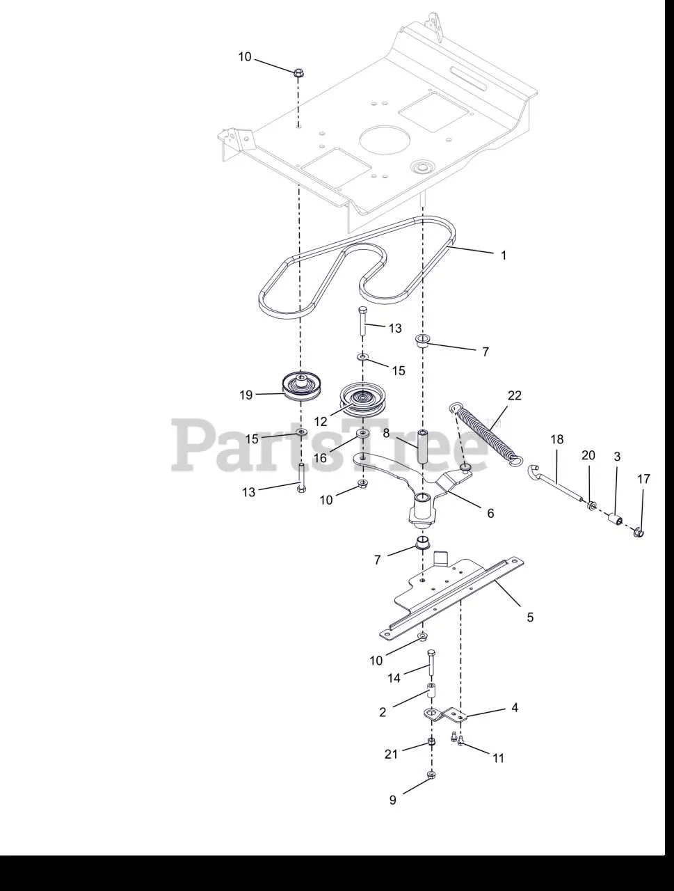 gravely zt 60 hd belt diagram