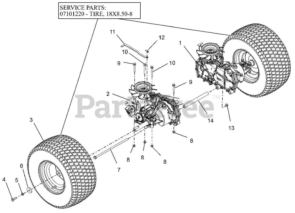 gravely ztx 42 drive belt diagram