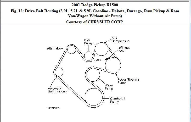 2008 dodge charger 3.5 belt diagram