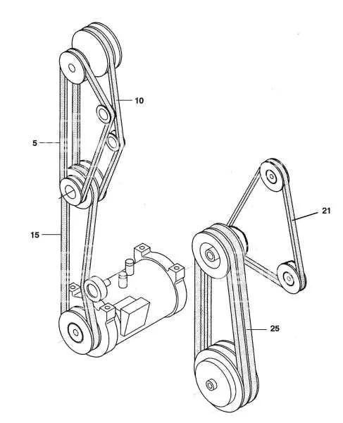 2011 maxima belt diagram
