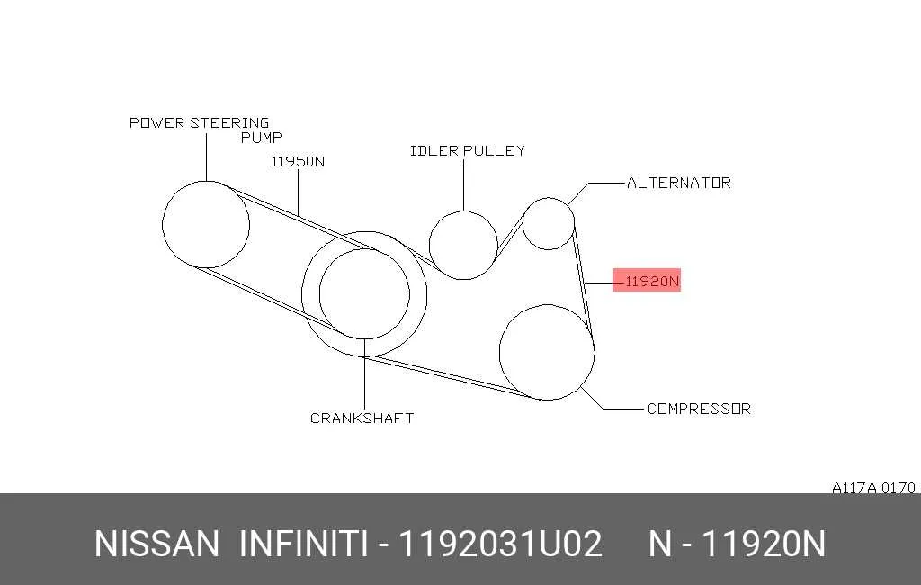 2010 nissan murano belt diagram