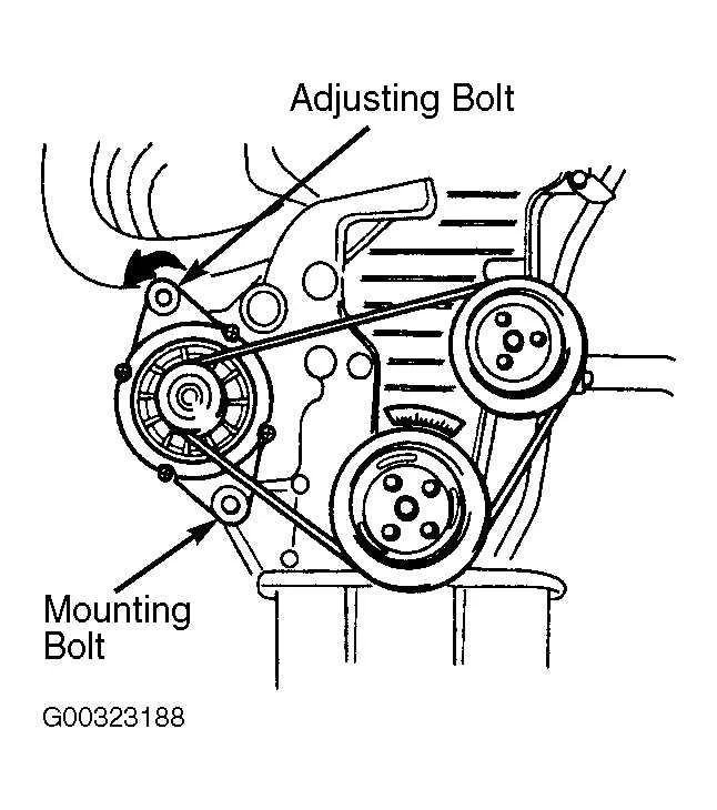 2007 kia spectra belt diagram