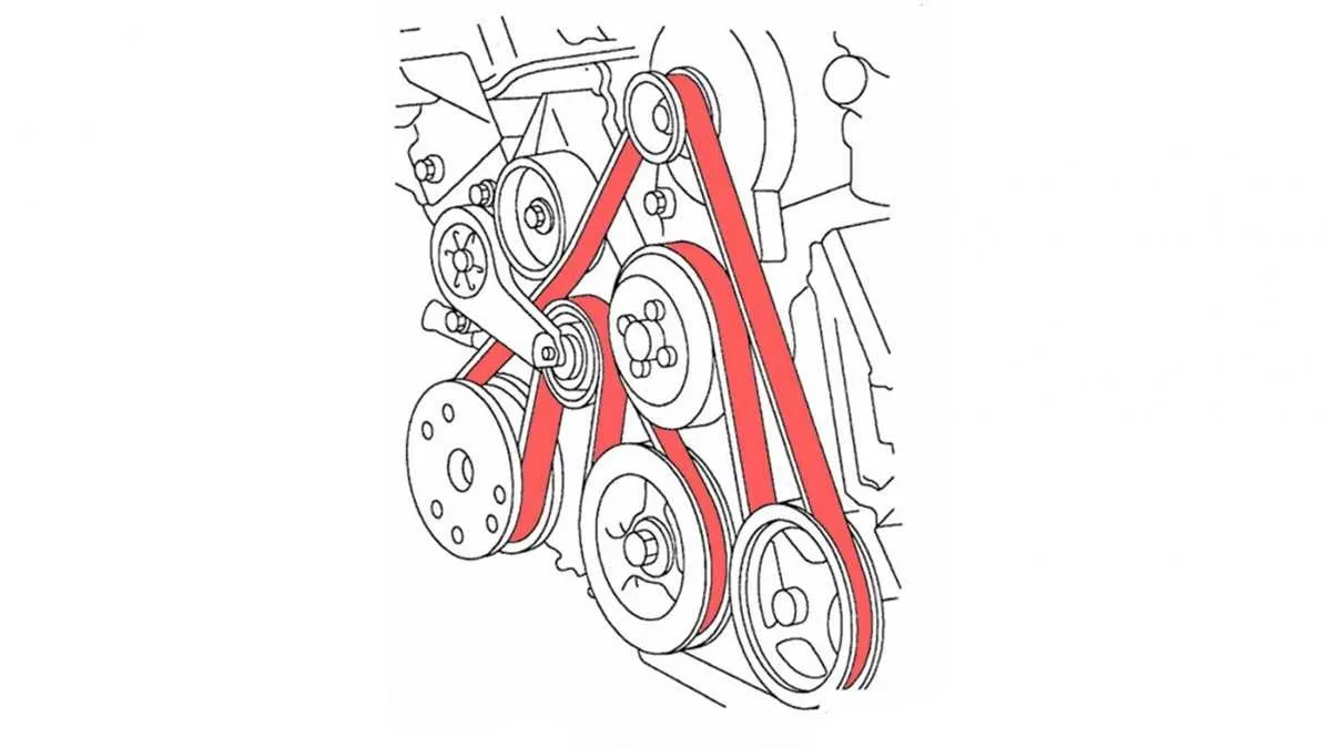 4.6 belt diagram