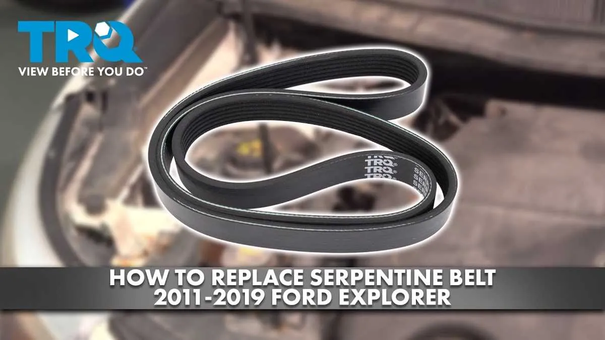2017 ford explorer belt diagram