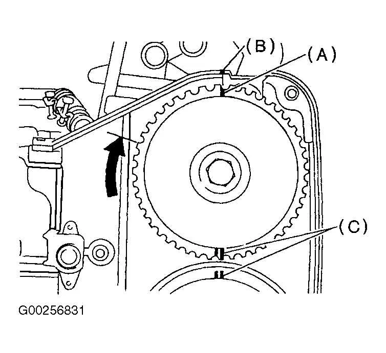 subaru serpentine belt diagram