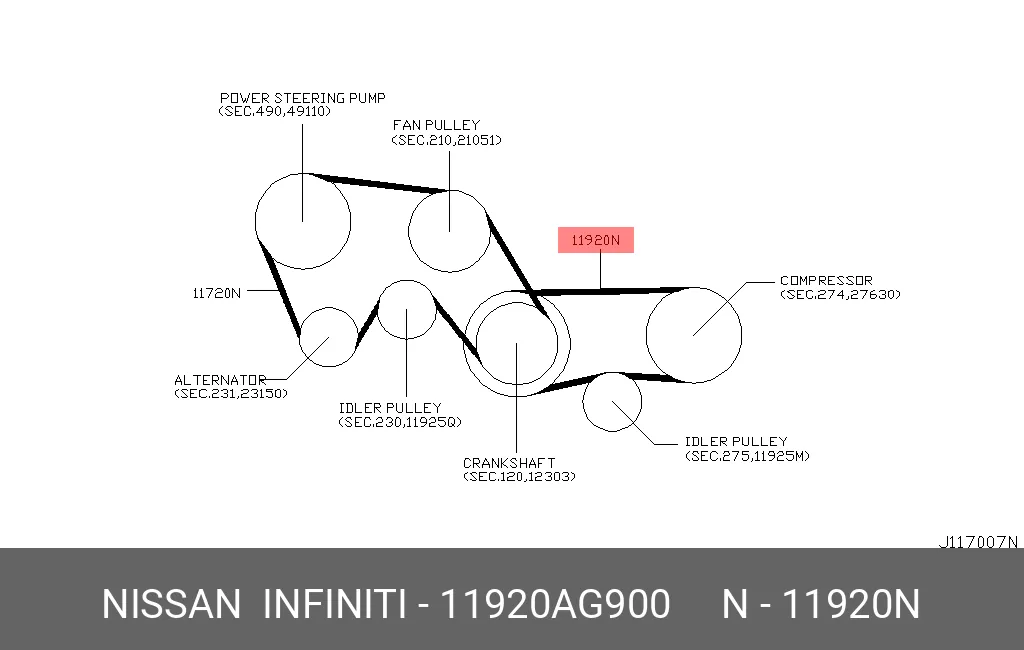 2008 infiniti g35 serpentine belt diagram