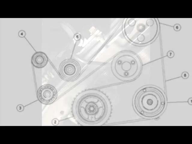 2006 ford fusion belt diagram