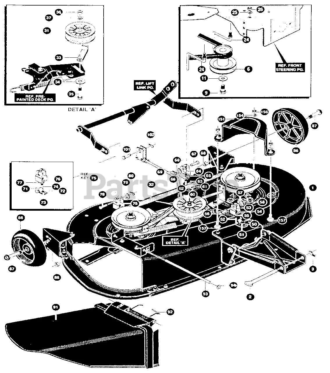 husqvarna riding lawn mower belt diagram