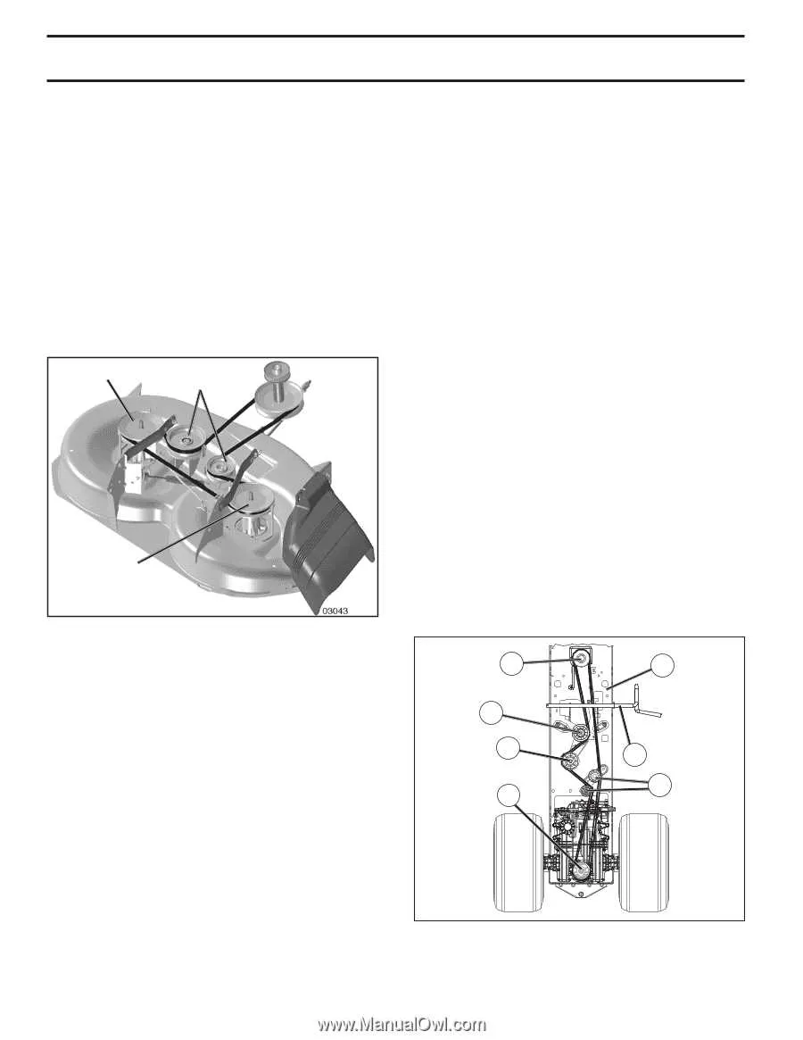 42 inch husqvarna belt replacement diagram