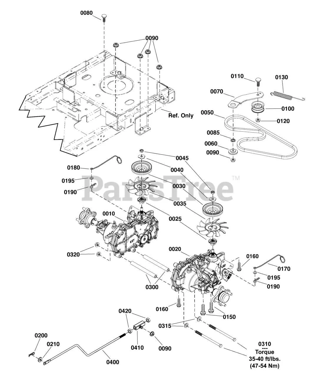 snapper zero turn mower belt diagram