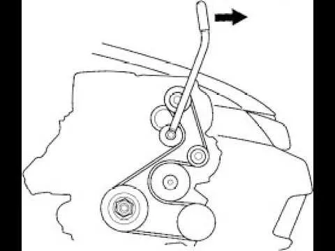 honda accord belt diagram