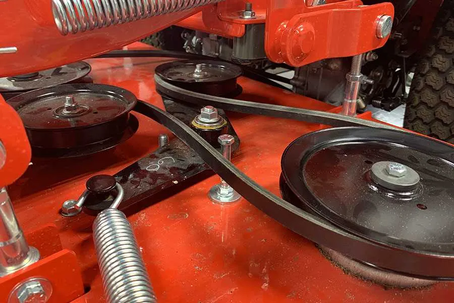 gravely zt 50 deck belt diagram