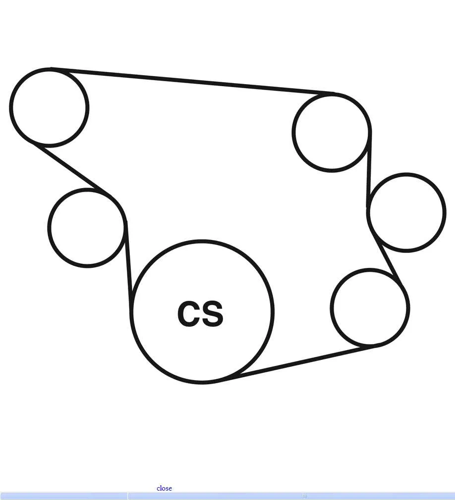 3.5 l 2006 chevy impala 3.5 serpentine belt diagram
