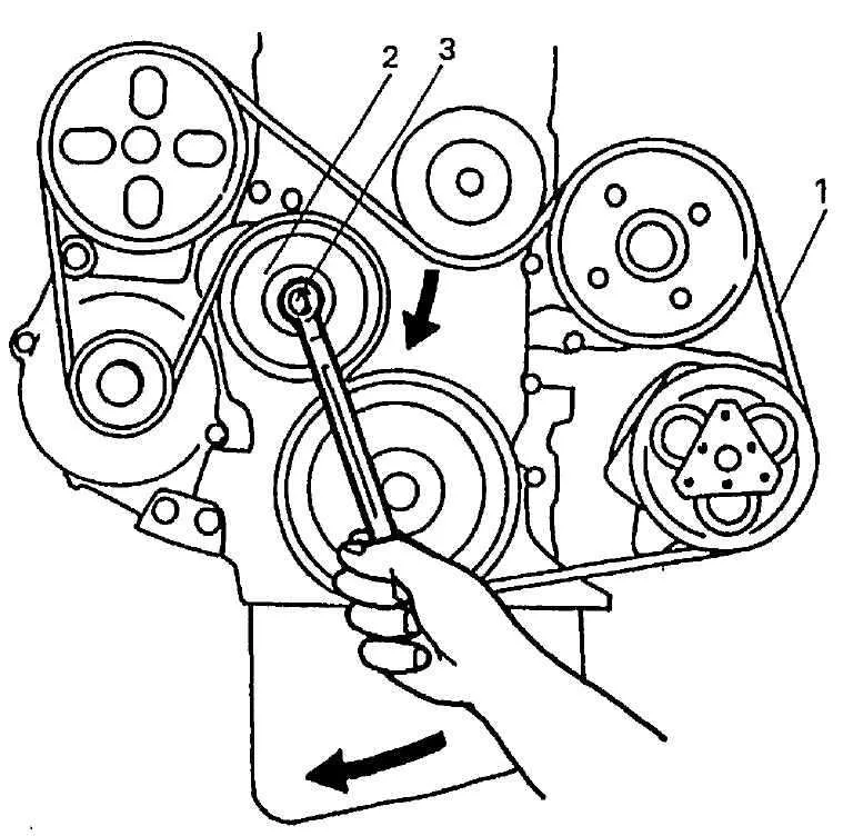 suzuki sx4 serpentine belt diagram