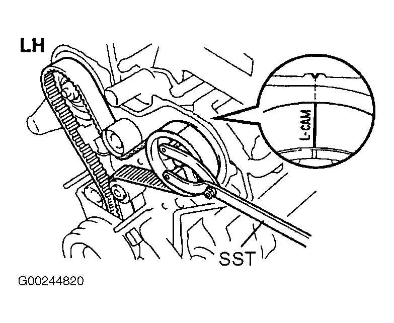 2001 toyota tacoma belt diagram