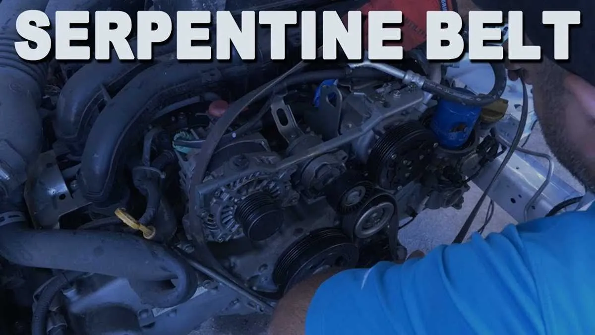 2018 subaru forester serpentine belt diagram