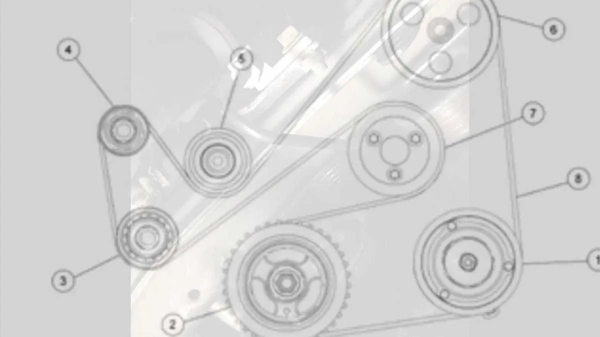 02 ford focus serpentine belt diagram
