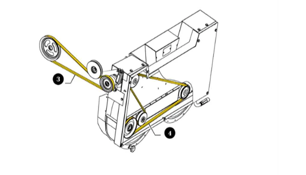 new holland belt diagram