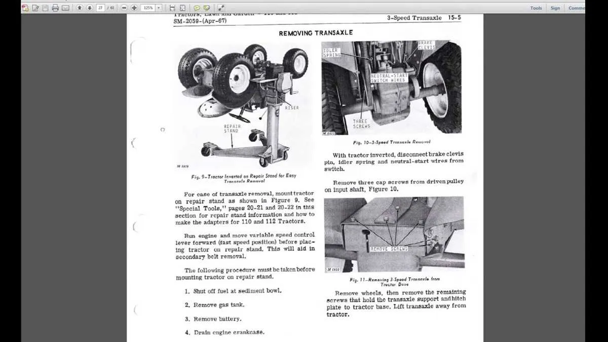 john deere 110 drive belt diagram