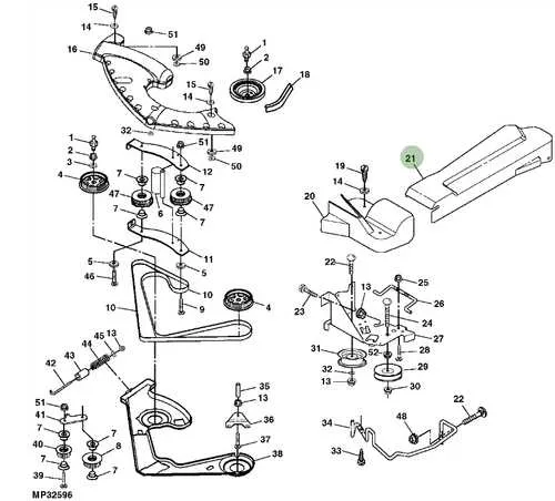 john deere 180 belt diagram