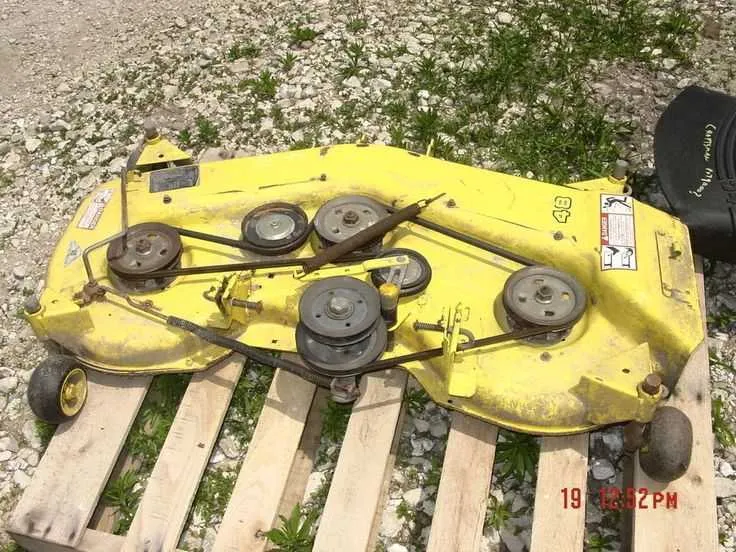 john deere 48c mower deck belt diagram