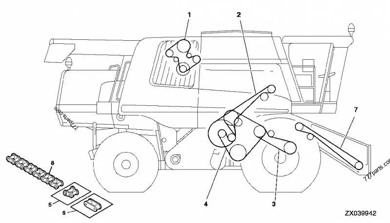 john deere d100 belt diagram