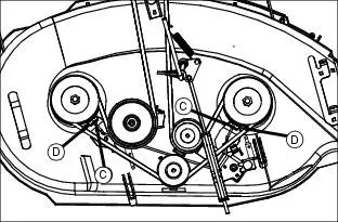 john deere f725 belt diagram