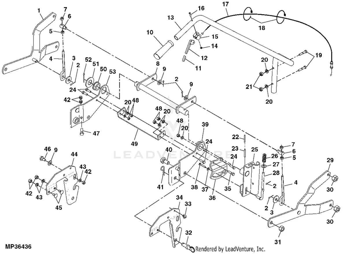 john deere l118 belt diagram
