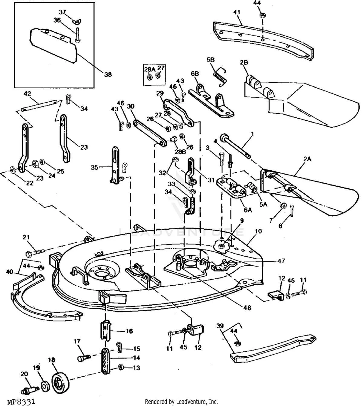 john deere l118 belt diagram