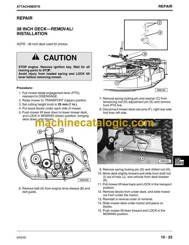 john deere lt133 deck belt diagram