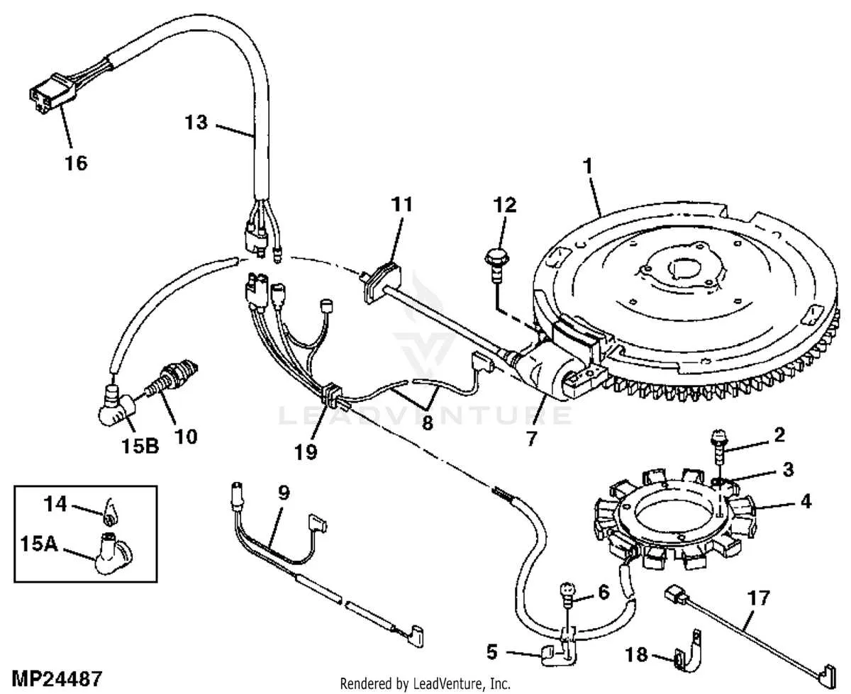 john deere lx178 belt diagram
