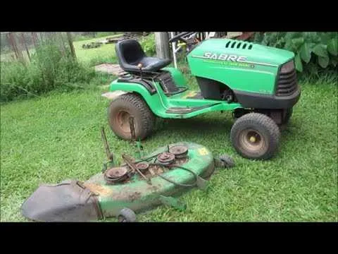john deere sabre 42 inch deck belt diagram