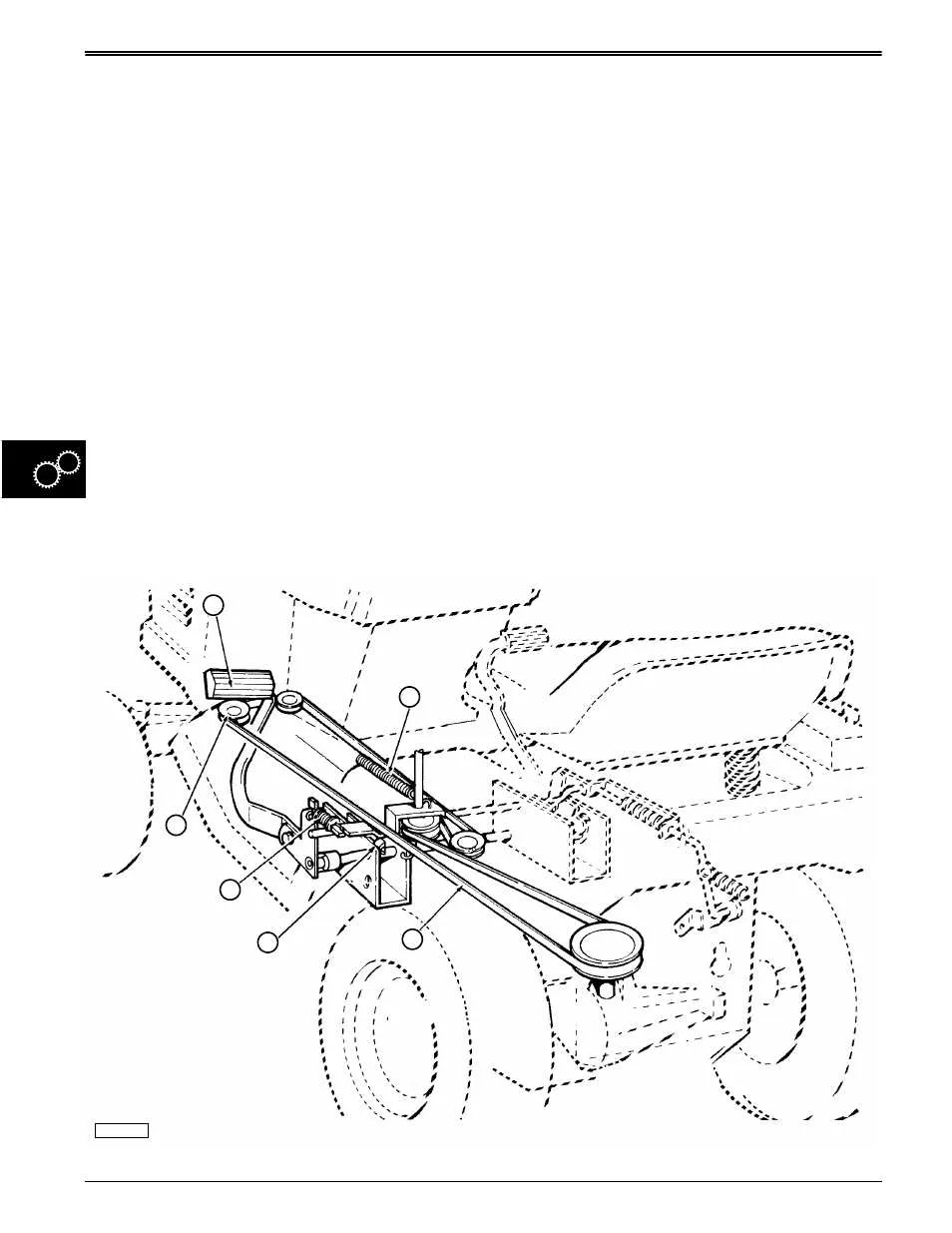 john deere stx46 deck belt diagram