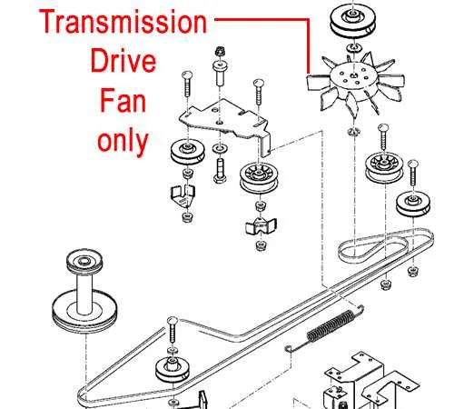 john deere transmission belt diagram