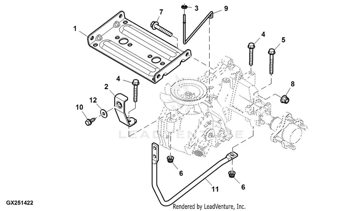 john deere z375r deck belt diagram