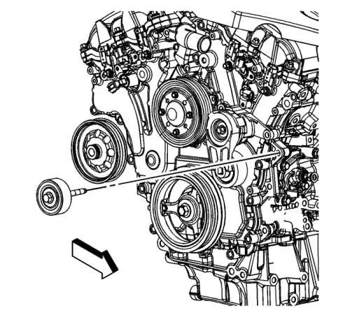 2019 chevy traverse belt diagram