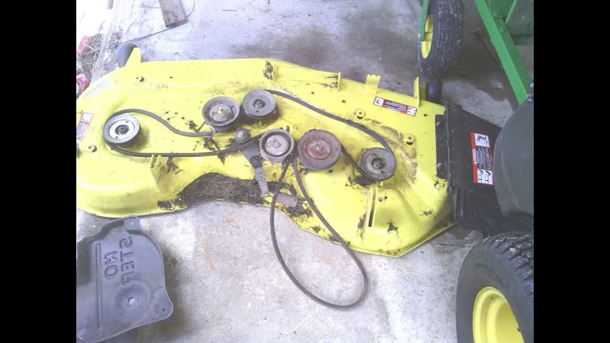 z445 belt diagram