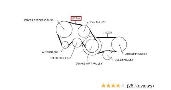 350z belt diagram