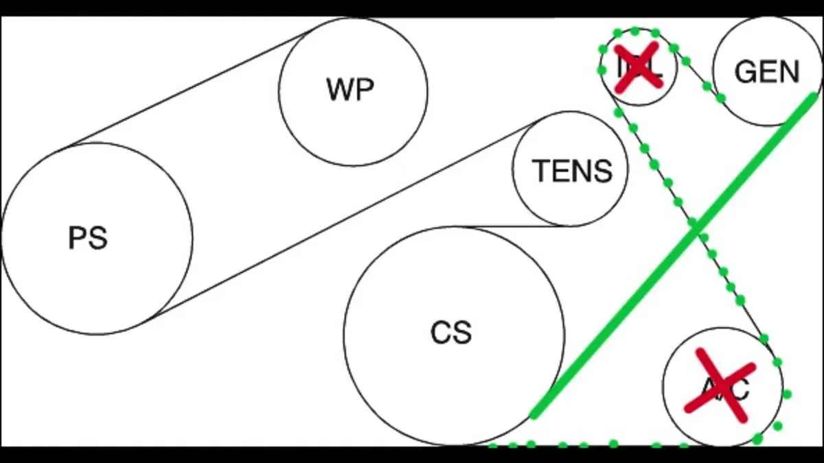 2012 chevy traverse belt diagram