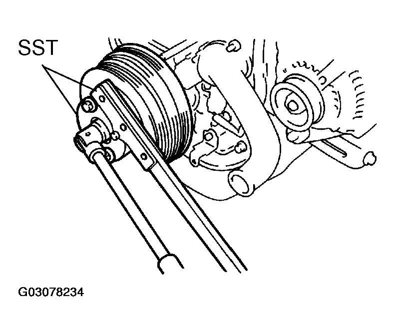 2004 toyota tacoma belt diagram