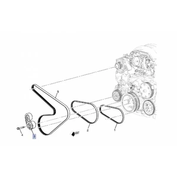07 chevy tahoe belt diagram