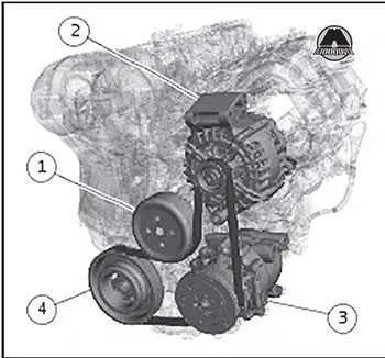 2013 ford fusion belt diagram