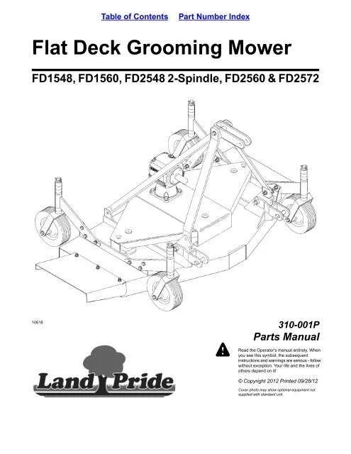 land pride finish mower belt diagram