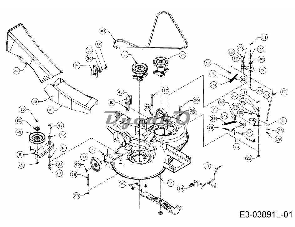 cub cadet tiller belt diagram